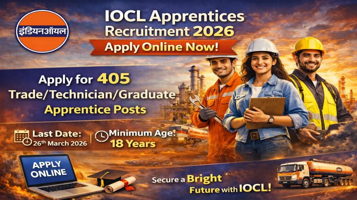 IOCL Apprentices Recruitment 2026