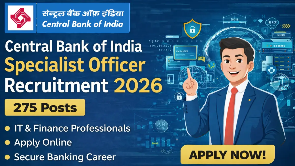 Central Bank SO Recruitment